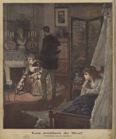 The Shoes of Christmas by French School